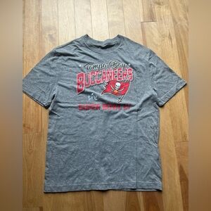 UGG Gray Tampa Bay Buccaneers Super Bowl LIV T-Shirt with Red Logo